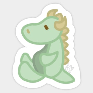 Hipp-i-drag-o-saurus Sticker